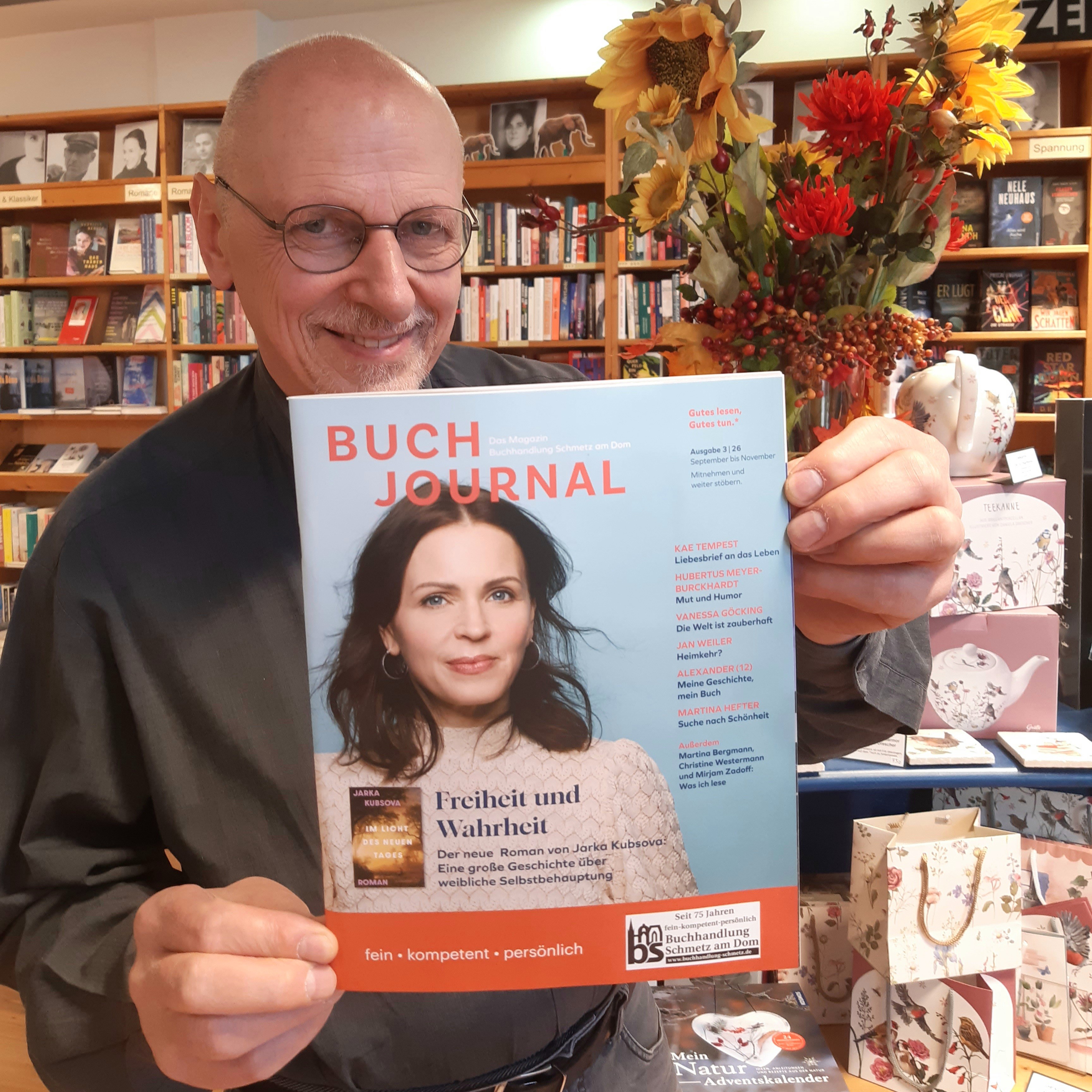 Walter Vennen mit Buchjournal 3-2026