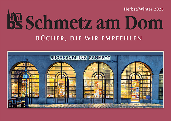buchkatalog_cover_herbst_2025_fuer_website Buchhandlung Schmetz am Dom, Aachen, Cover Hauskatalog Herbst-Winter-2023